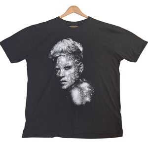 Pink Summer Carnival 2023 Tour T-Shirt Black Graphic Concert Tee Mens XL